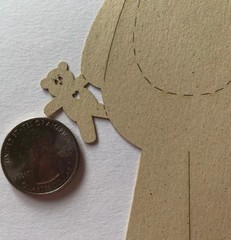 BEAR Laser Die-Cuts(1pc)Deluxe Cuts•Teddybear•Stuffed Animal•Toys•Children•Kid🐻