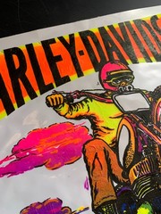 HUGE! Harley Motorcycle VINTAGE IRON ON transfers MODIFIED to sticker decal *RE