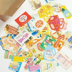 Hako Supermarket Hologram Sticker Flakes 40 pcs