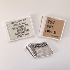 small stickers for laptop, christian, simple, aesthetic, water bottle, bumper  