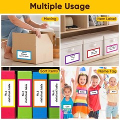 Large Moving Labels for Boxes Stickers for Storage Bins, Totes,Home Organization