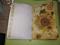Sunflower Junk Journal USA Seller Gift