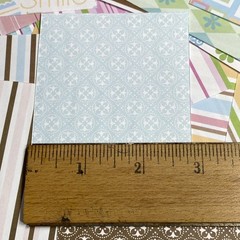 15pc SPRING paper scrap pack 3″x4″ cuts scrapbook paper collage junk journal art