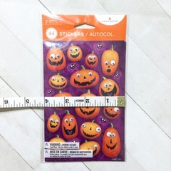 Jack O Lantern Halloween Stickers Pumpkin Google Eye Craft Embellishments