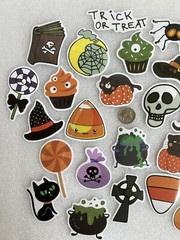 Halloween Trick Or Treat Stickers (25+)