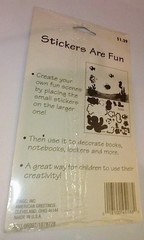 Vtg American Greetings Sticker World Fairytale Activity 2 Sheets. New. Rare.