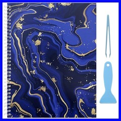 Large Reusable Sticker Book Collecting Album 8.5 x 11 Inch Sticker Storage Or…