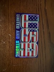 September 11 2001 Sticker Always Remember Vending Machine Decal USA Flag NYC