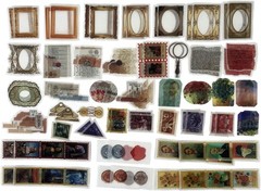 Draupnir 200Pcs Vintage Junk Journal Supplies,Scrapbook Supplies Scrapbooking