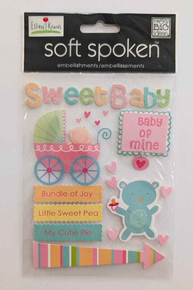Sweet Baby Of Mine Scrapbooking Stickers By Soft Spoken