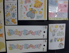 Vintage – Stickers – Variety – some missing as shown – comes as a set as shown