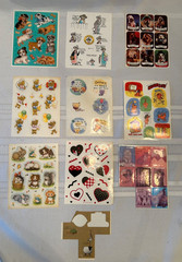 Vintage Rare 80’s Sticker sheets