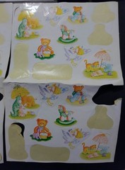 Vintage – Stickers – Variety – some missing as shown – comes as a set as shown