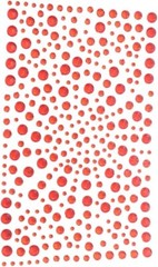 CraftbuddyUS 325 Red Self Adhesive Diamante Rhinestone Gems Cards &Craft Bling