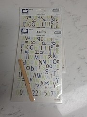 CLOUD 9 Design Scrapbooking Words & Elements Lot Of 40 NIP