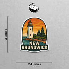 New Brunswick Magnet | Travel Magnet | Fridge Magnet (NB01)