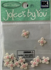 PINK IMPATIENS FLOWER Embellishment(12pc)Jolee’s •Garden•Plant•Spring•Wedding