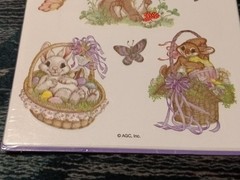 stickety-doo-da stickers Easter bunny rabbit holiday agc 4 sheets