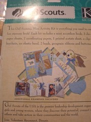 Lot of Girl Scout Scrapbook Stickers – Camping – Activity Kit
