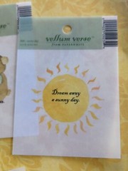 NEW Lot 8 BABY / Children Transparencies Vellum Words Phrase Verses, Scrapbook