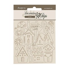 Stamperia Decorative Chips aka Chipboard – Candy Christmas, SCB272