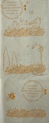 FLOWER PATCH Stickers(2pc) Mrs.Grossman’s•Grass•Vintage 1995•Garden•Card Making•