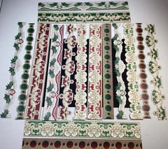Anna Griffin Christmas Border Stickers 16 Pieces