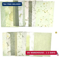 Textured Scrapbook Paper Mesh Fabric – Junk Journal Supplies Assorted Set 51 She