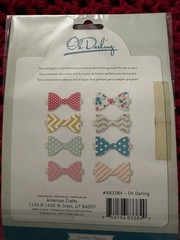 Crate Paper Oh Darling, 8 clothespins, NEW, Crafting/Scrapbooking Embellishment