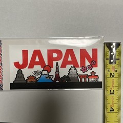 Japan Tourist Destinations Sticker. (NEW)