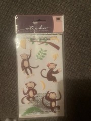 sticko Monkey 11 pc