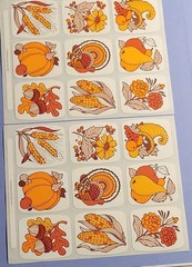 American Greetings Multicolor Thanksgiving Fall Diary Stickers 2 sheets