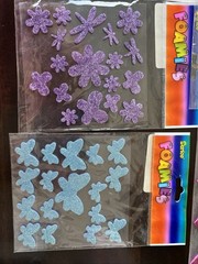 Vintage Stickers Lot Full & Partial Sheets Suzy’s Zoo School Country Foamies