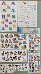Large Lot of Disney Stickers& Alphabet Punches! Jolee’s Boutique, EK Success