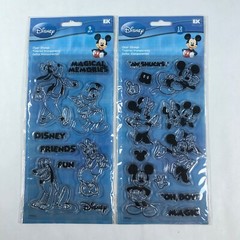 Disney Image Tree Mickey Friends Princesses Scrapbook Clear Stamps Lot of 5 NIP