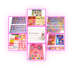 Huge Lot 18 Sheets Variety Stickers Mixed Bundle Scrapbooking Kids Crafts Disney