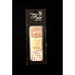 Designer Flair By Magic Scraps- Mother- 3 Adhesive Embellishments- Brand New
