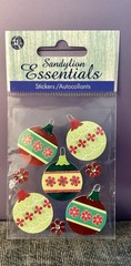 Vintage Sandylion Traditional Ornament 2004 Sticker Pack