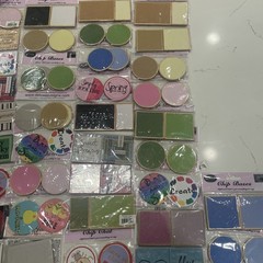 Retired Scrapbooking Supplies Lot- Deluxe Designs – Chip Board Chip Chat, Bases