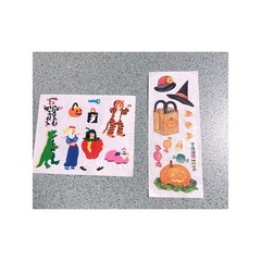 Lot Of 12 New Fall Halloween Themed scrapbooking stickers Creative Memories