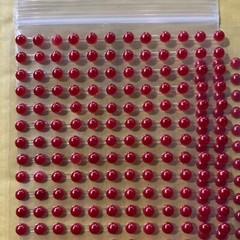 2PK Crafter’s Square Jewel Stickers PINK 1 Sheet 216 Count NIP