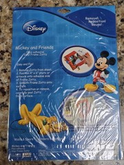 (3) Kids Clings Disney Mickey & Friends, CARS, Tinkerbell Vinyl Frame 4×6 NEW
