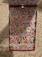Lisa Frank Sticker Book 5 Sticker Sheets 600 Stickers Bendon New Booklet