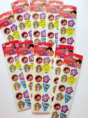 Vtg Sandylion Stickers LOT Dora The Explorer NIP Swiper Boots Tico 2006 Nick Jr.