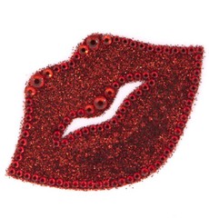 Lips Rhinestone Stickers Self Adhesive Gems Embellishment Crafts Valentine’s Day