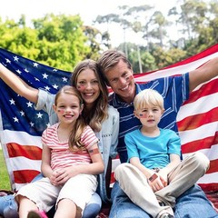 100-250 Pcs American Flag Stickers USA Patriotic Sticker for Notebooks Cards and