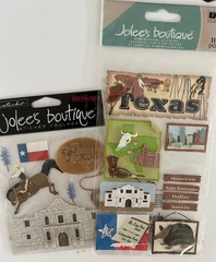 FUN Jolee’s Boutique Vintage Stickers NIP-Theme: US Southwest TEXAS +More Choose