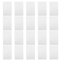 30 Sheets Round Stickers Printable Writable Labels Adhesive Circle Dot
