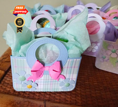Alinacutle 1set Tote Bag Gift Box Dies Lady Purse