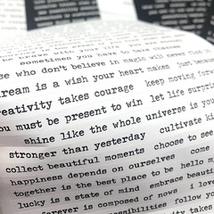 TIYPKE Vintage Quote Stickers for Journaling and Scrapbooking – 8 Sheets